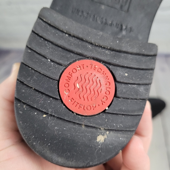 FITFLOP | Mimie genuine shearling trim bootie - Picture 7 of 9